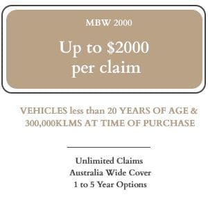 MBW2000 car warranty