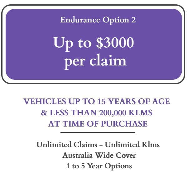 Endurance Option 2 Car Warranty