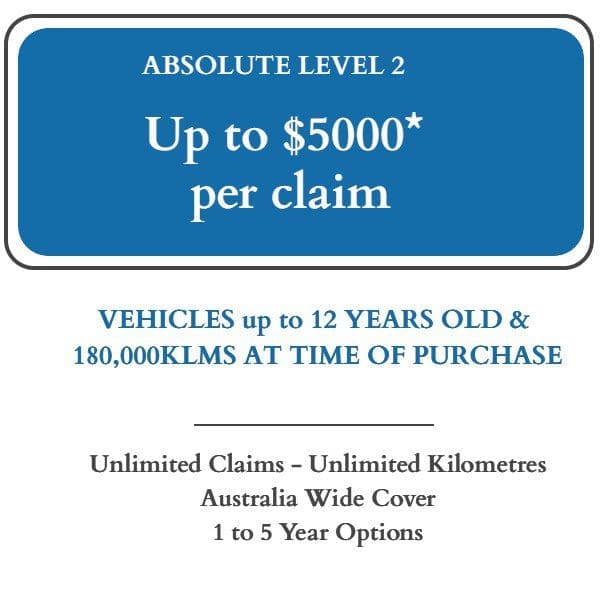 Absolute Level 2 Motor Vehicle Warranty