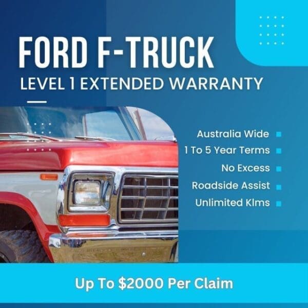 Ford F-Truck Level 1 Warranty - Up To $2000 Per Claim