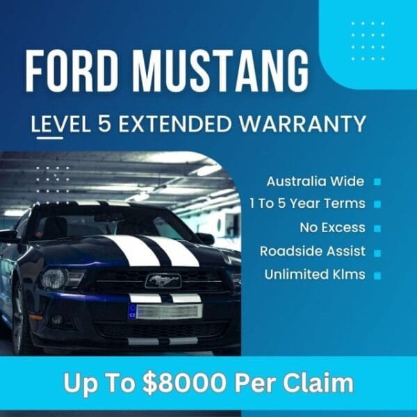 Ford Mustang Level 5 Warranty -  Up To$8000 Per Claim