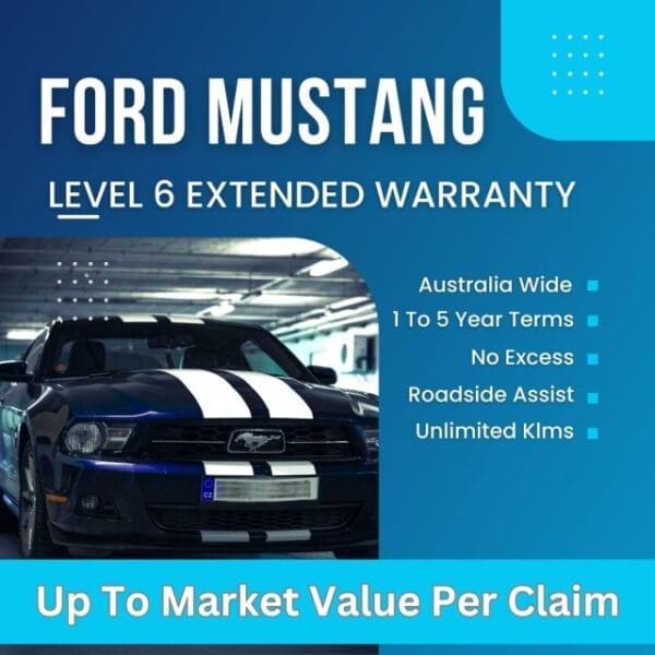 Ford Mustang Level 6 Warranty - Up To Market Value Per Claim