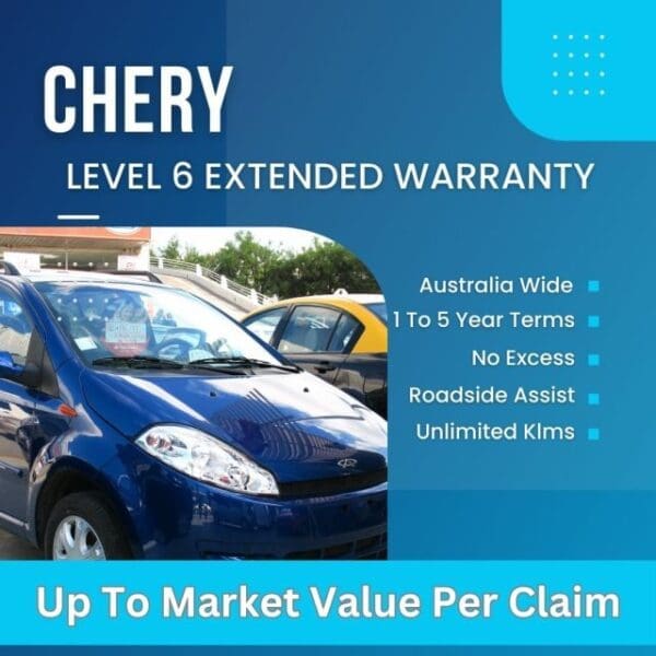 Chery Level 6 Warranty - Up To Market Value Per Claim