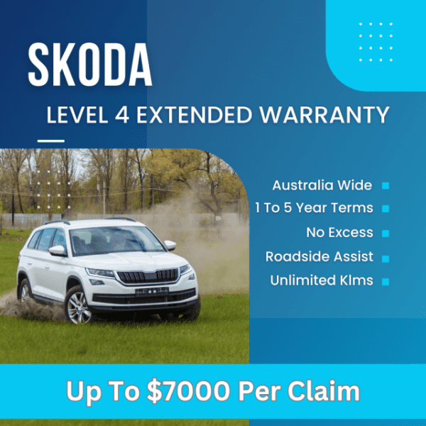 Skoda Level 4 Warranty - Up To $7000 Per Claim