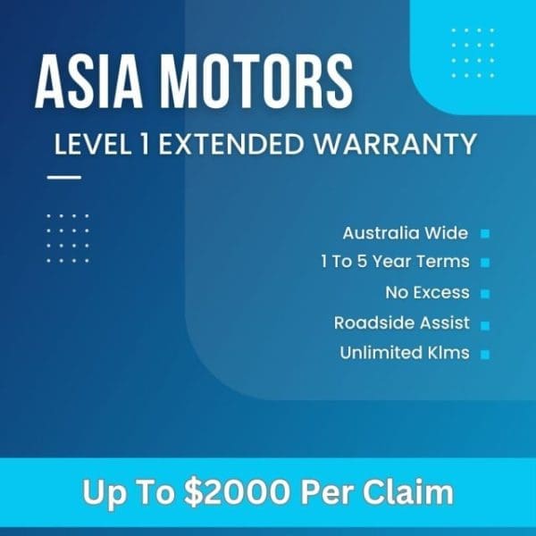 Asia Motors Rocsta Level 1 - Up To $2000 Per Claim