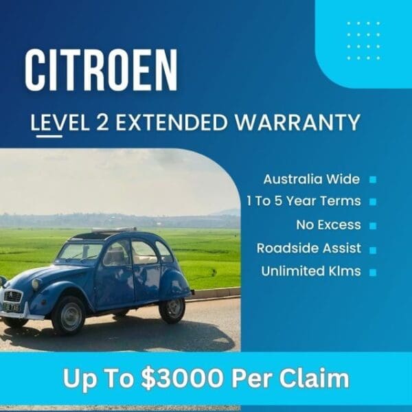 Citroen Level 2 Warranty - Up To $3000 Per Claim