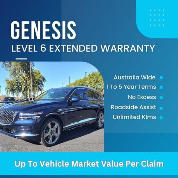 Genesis Level 6 Extended Warranty – Coverage up to the market value of your vehicle per claim.