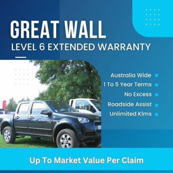 Great Wall Level 6 Extended Warranty provides coverage up to the market value per claim, ensuring maximum protection for your vehicle.